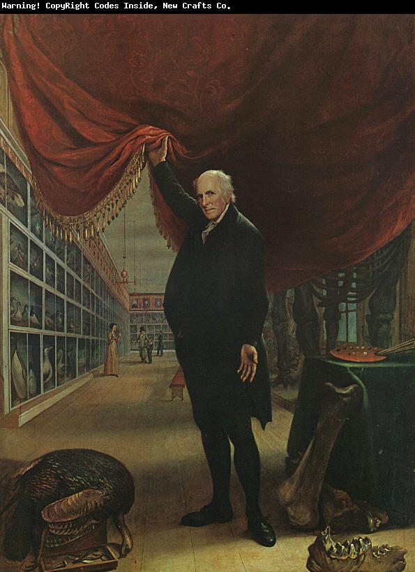 Charles Wilson Peale The Artist in his Museum